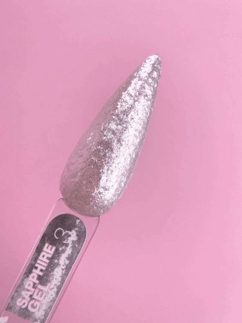 Блестки для ногтей LUNA Sapphire Gel №3, 5 мл — 2
