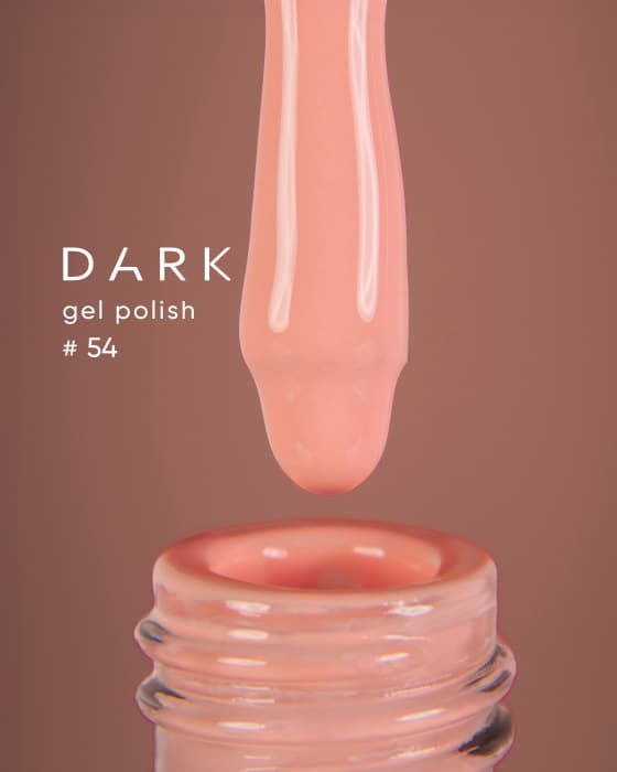 Гель-лак Dark gel polish №54, 10 мл