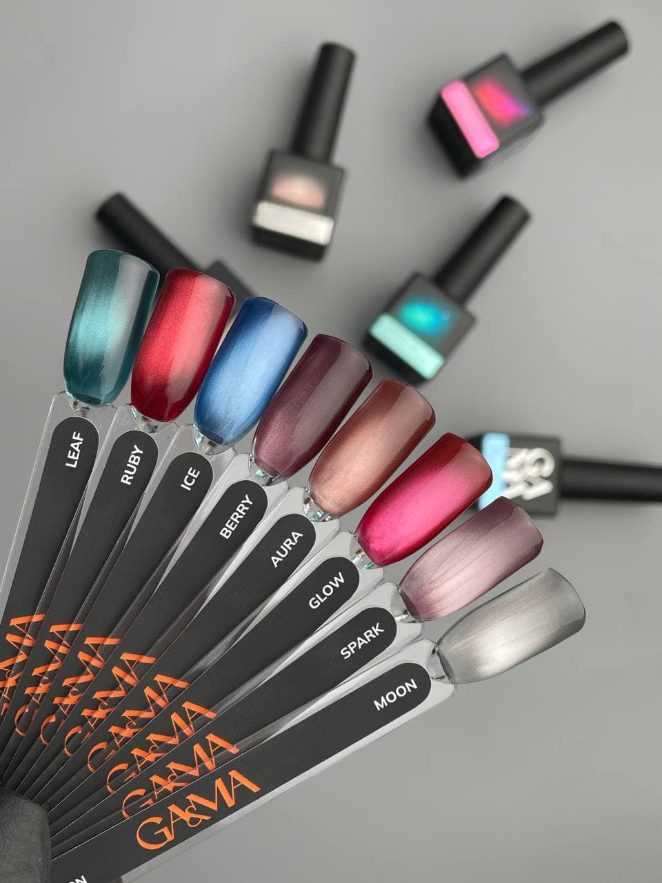 Гель-лак Ga&Ma Crystal Cat Aura, 10 мл — 3