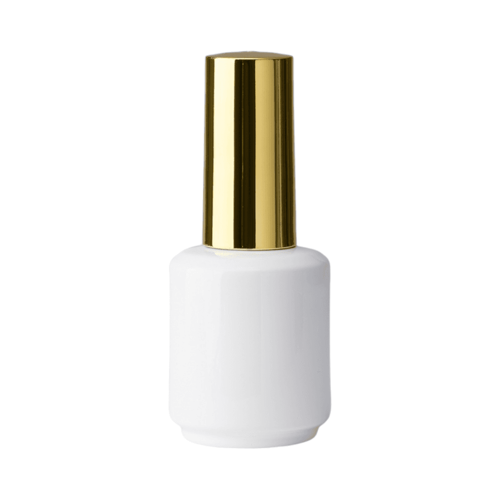 Пляшка з пензлем біла, 15 мл