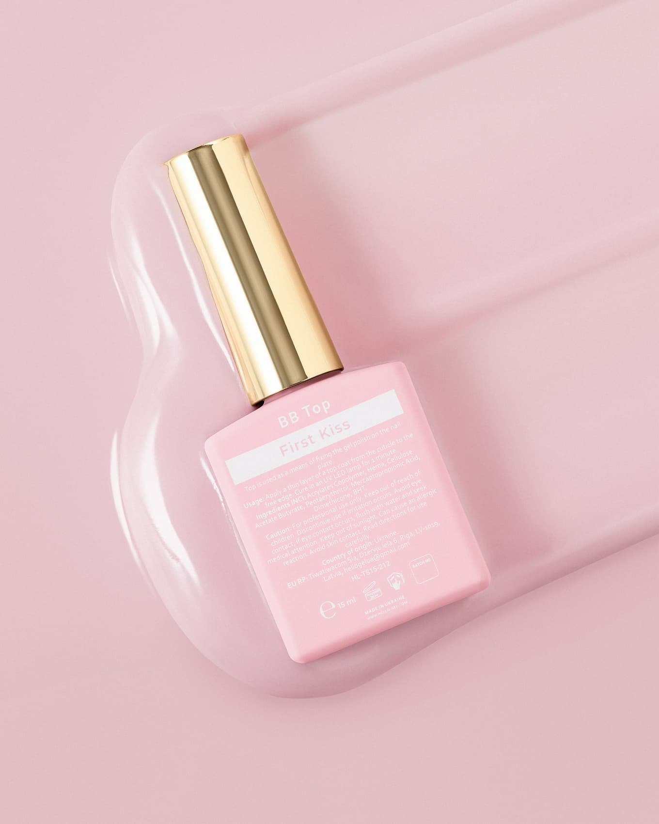 Топ HEYLOVE BB Top First Kiss, 15 мл — 2