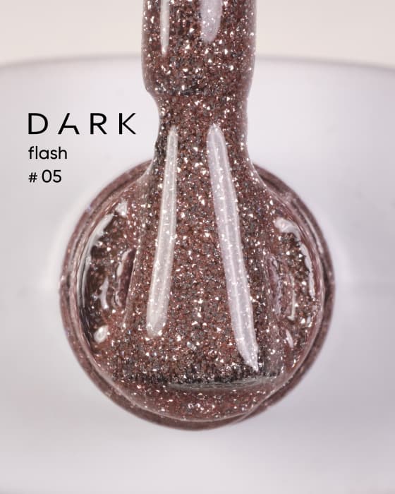 Гель-лак DARK gel polish Flash №05, 10 мл