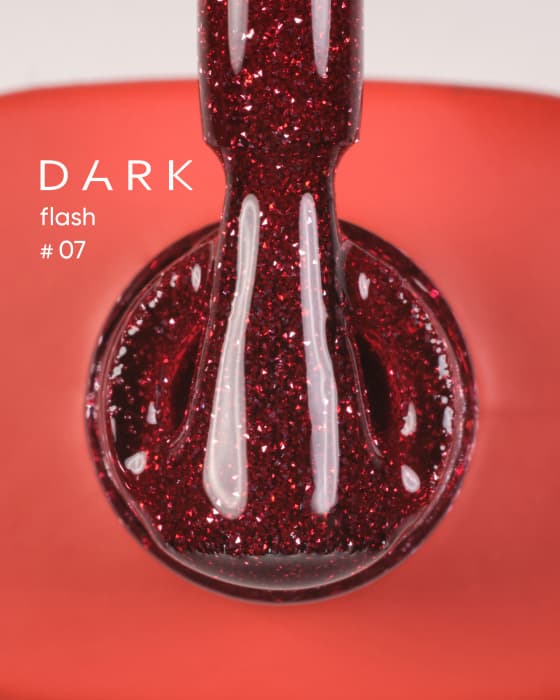 Гель-лак DARK gel polish Flash №07, 10 мл