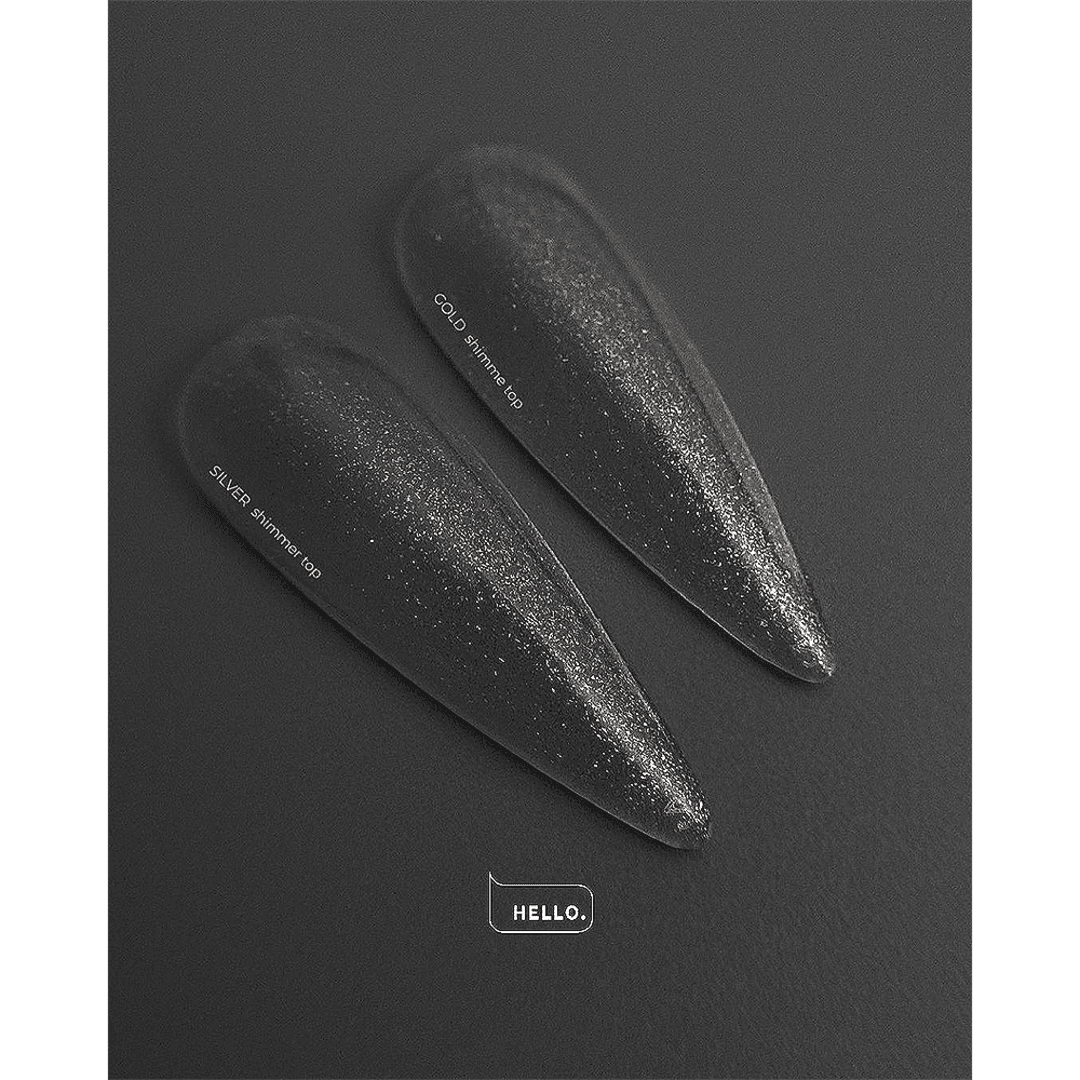 Топ HELLO Silver Shimmer, 15 мл — 2