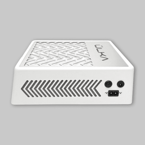 Переносная вытяжка для маникюра и педикюра Ulka Handy, с фильтром, белая — 3