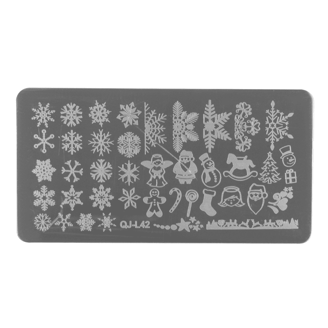 Пластина для стемпинга Designer "Новогодняя"