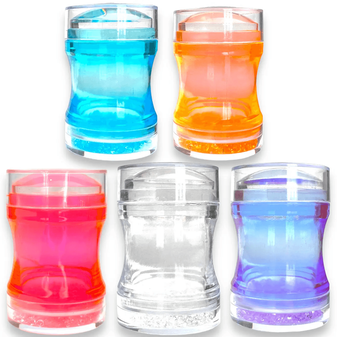 Штамп для стемпінгу, широкий, зі стразами