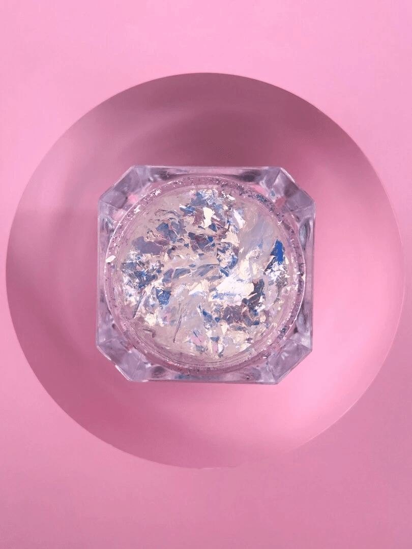 Комплект сухих блесток для ногтей LUNA Broken Glass, 6 шт — 5