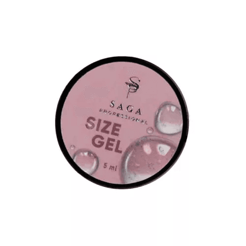 Гель Saga Size gel для объемных дизайнов без липкого слоя, 5 г