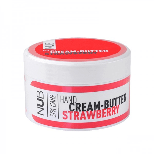 Крем-баттер для рук NUB питательный Hand Cream-Butter, клубника, 200 мл