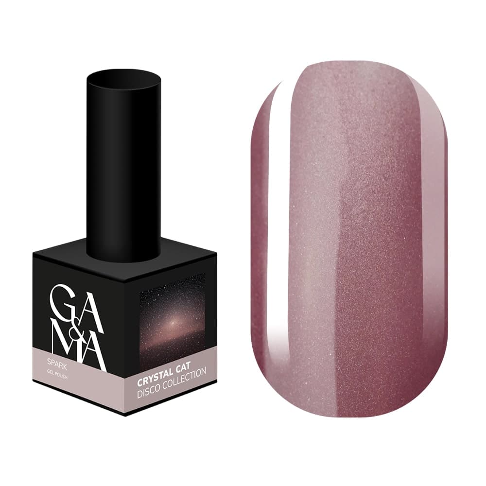 Гель-лак Ga&Ma Crystal Cat Spark, 10 мл