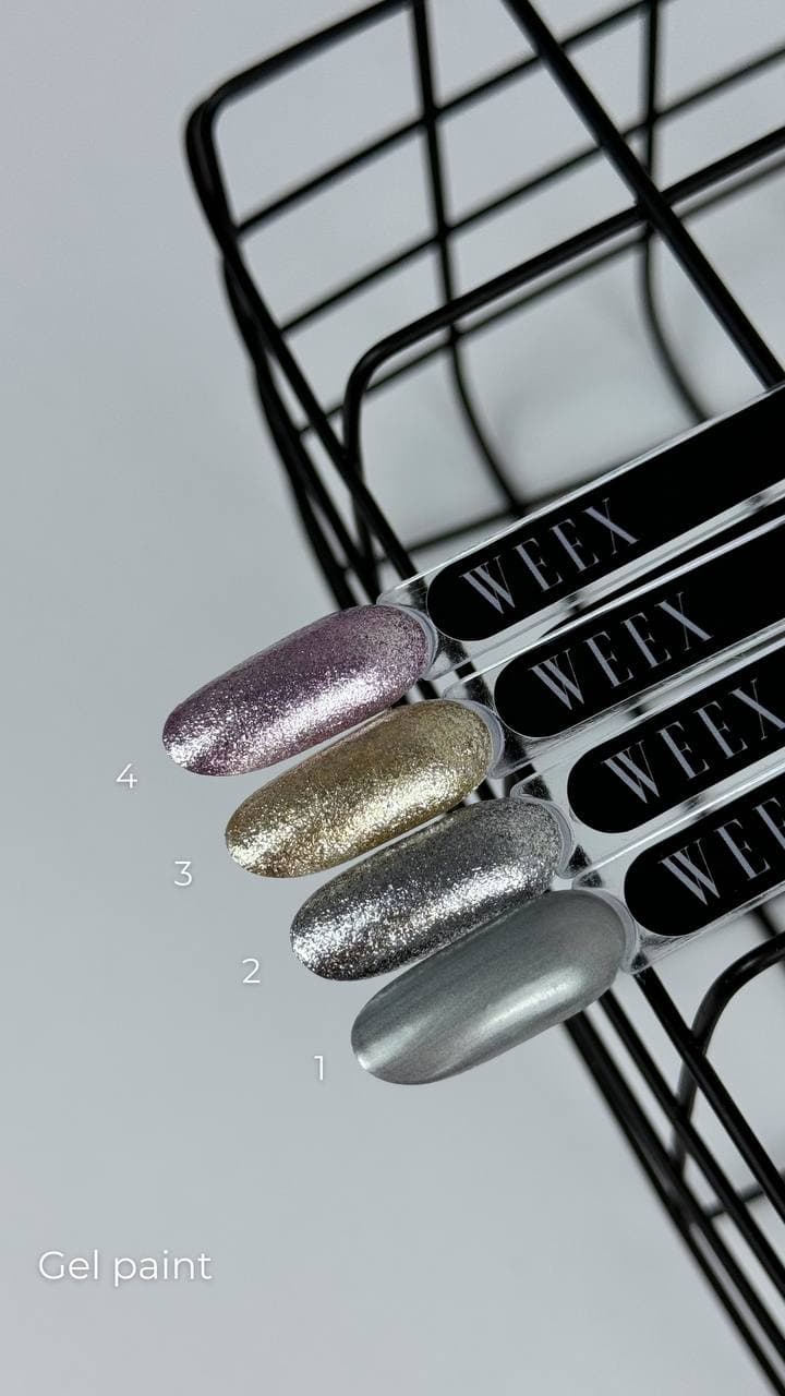Гель-краска WEEX Gel paint №2 — 3