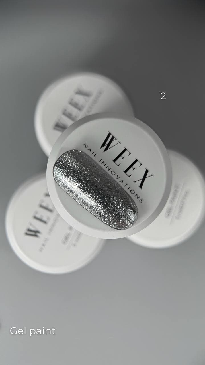 Гель-краска WEEX Gel paint №2 — 2