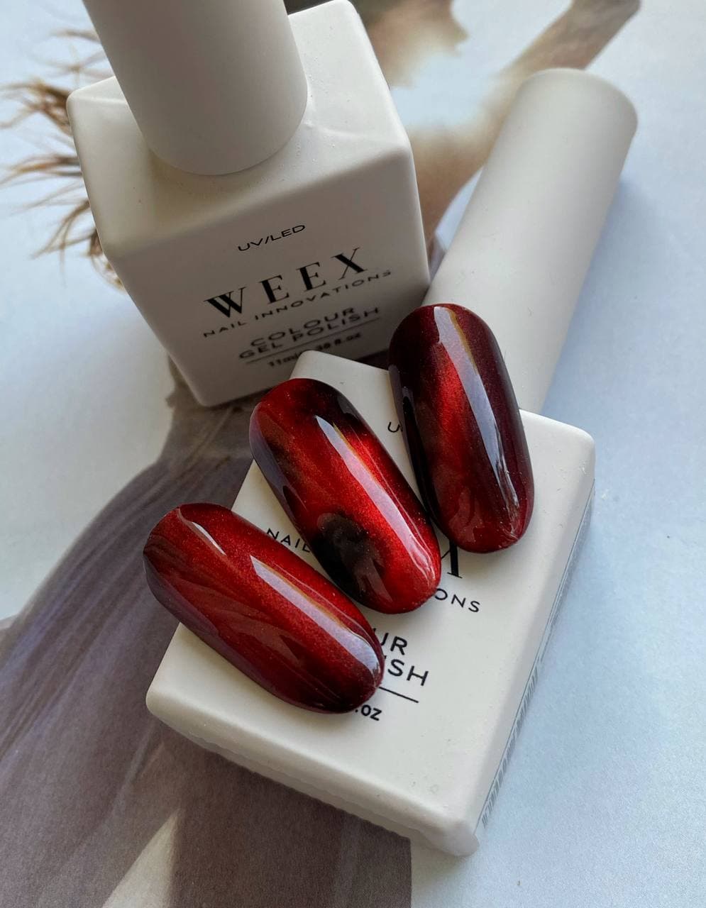 Гель-лак котячий глаз WEEX Cat №6, 11 мл — 3