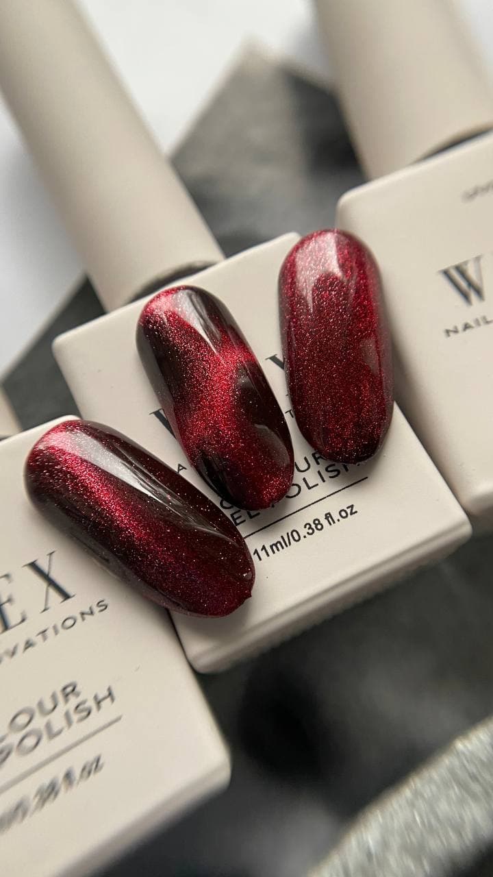 Гель-лак котячий глаз WEEX Cat №6, 11 мл — 2