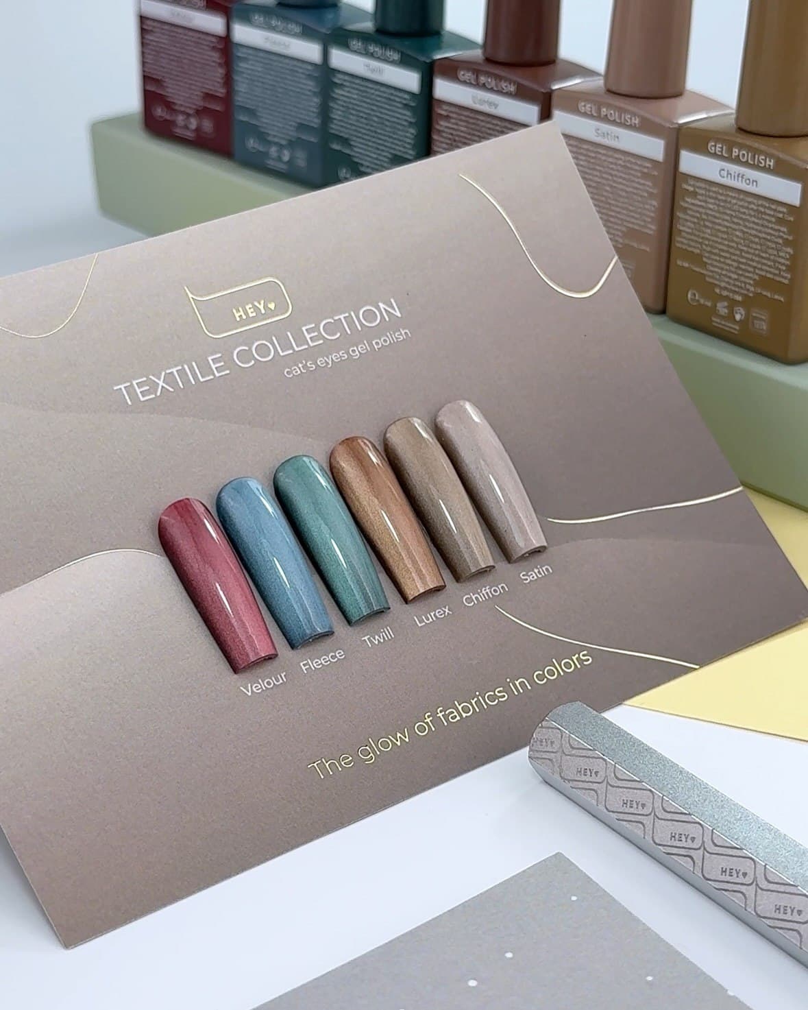 Гель-лак HEYLOVE gel polish, Chiffon, 15 мл — 5