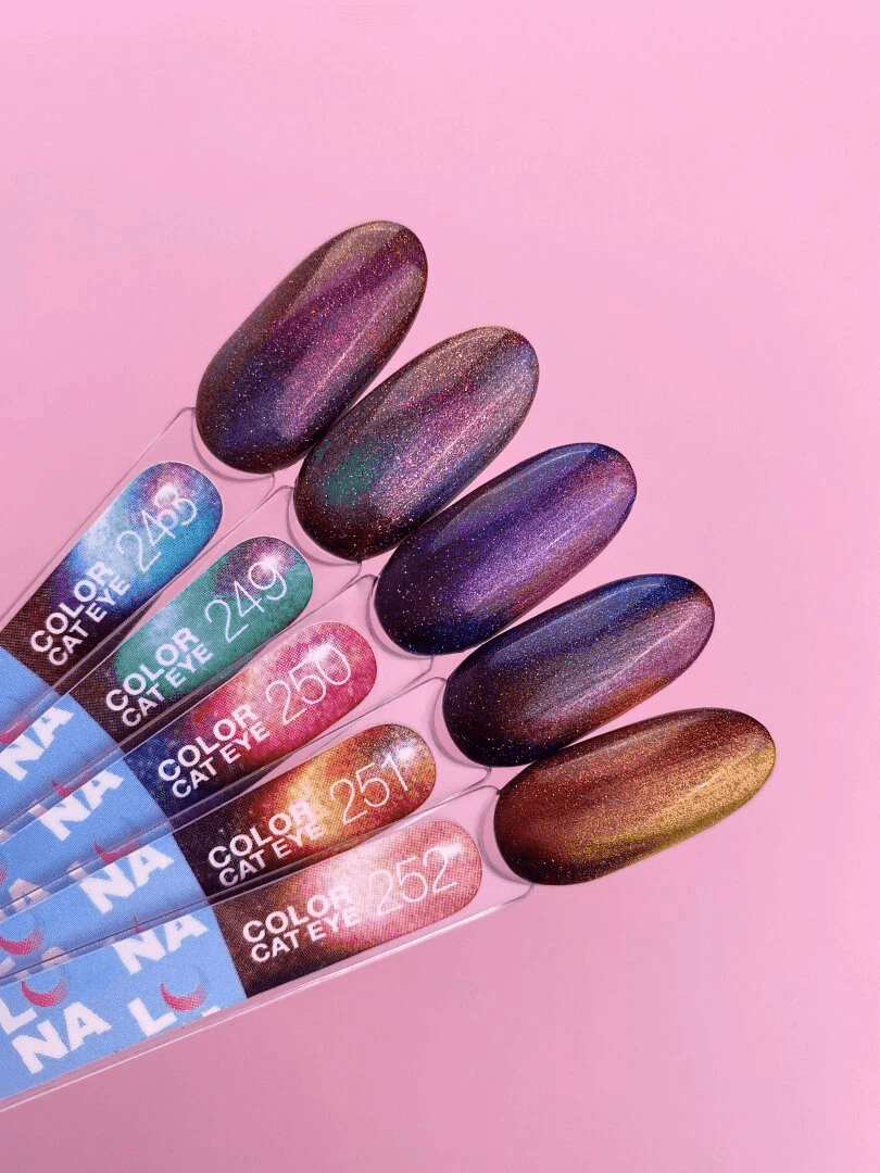 Гель-лак LUNA Color Cat Eye №249, 13ml — 5