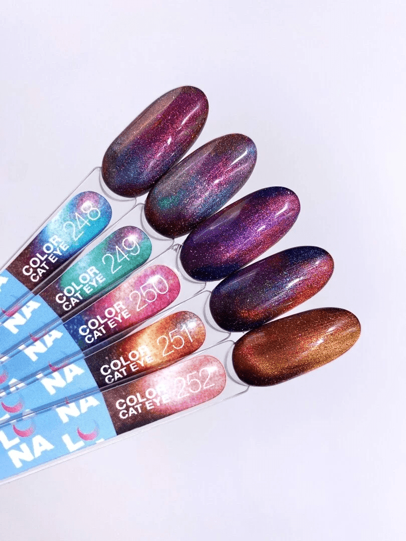 Гель-лак LUNA Color Cat Eye №252, 13ml — 6