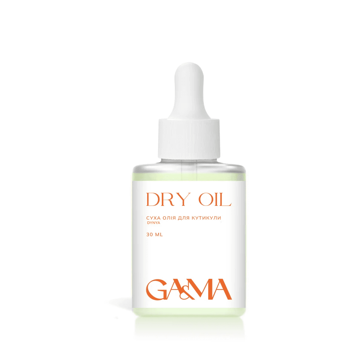 Масло сухое для кутикулы Ga&Ma Dry oil, дыня, без шиммера, 30 мл