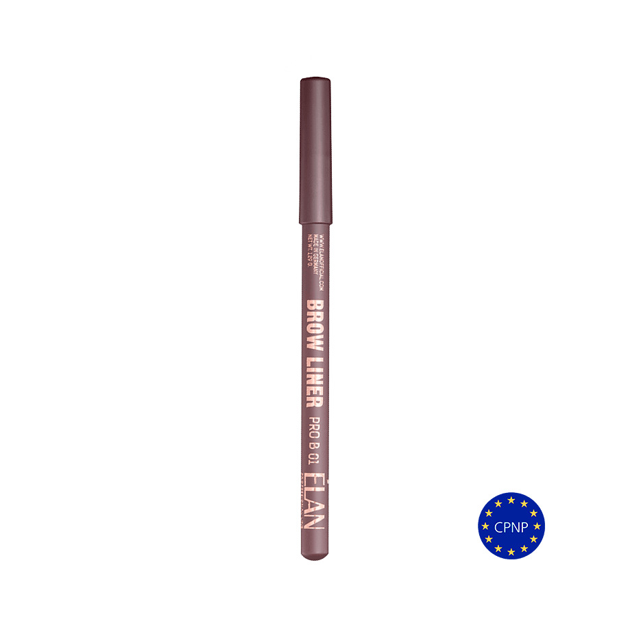 Пудровый карандаш для бровей ELAN Brow Liner Pro B 01 medium brown