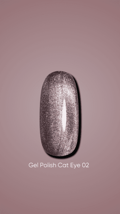 Гель-лак DARK Cat Eye №2, 10 мл