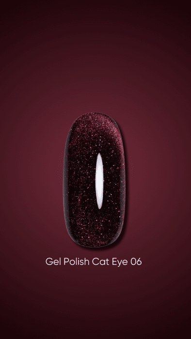 Гель-лак DARK Cat Eye №6, 10 мл