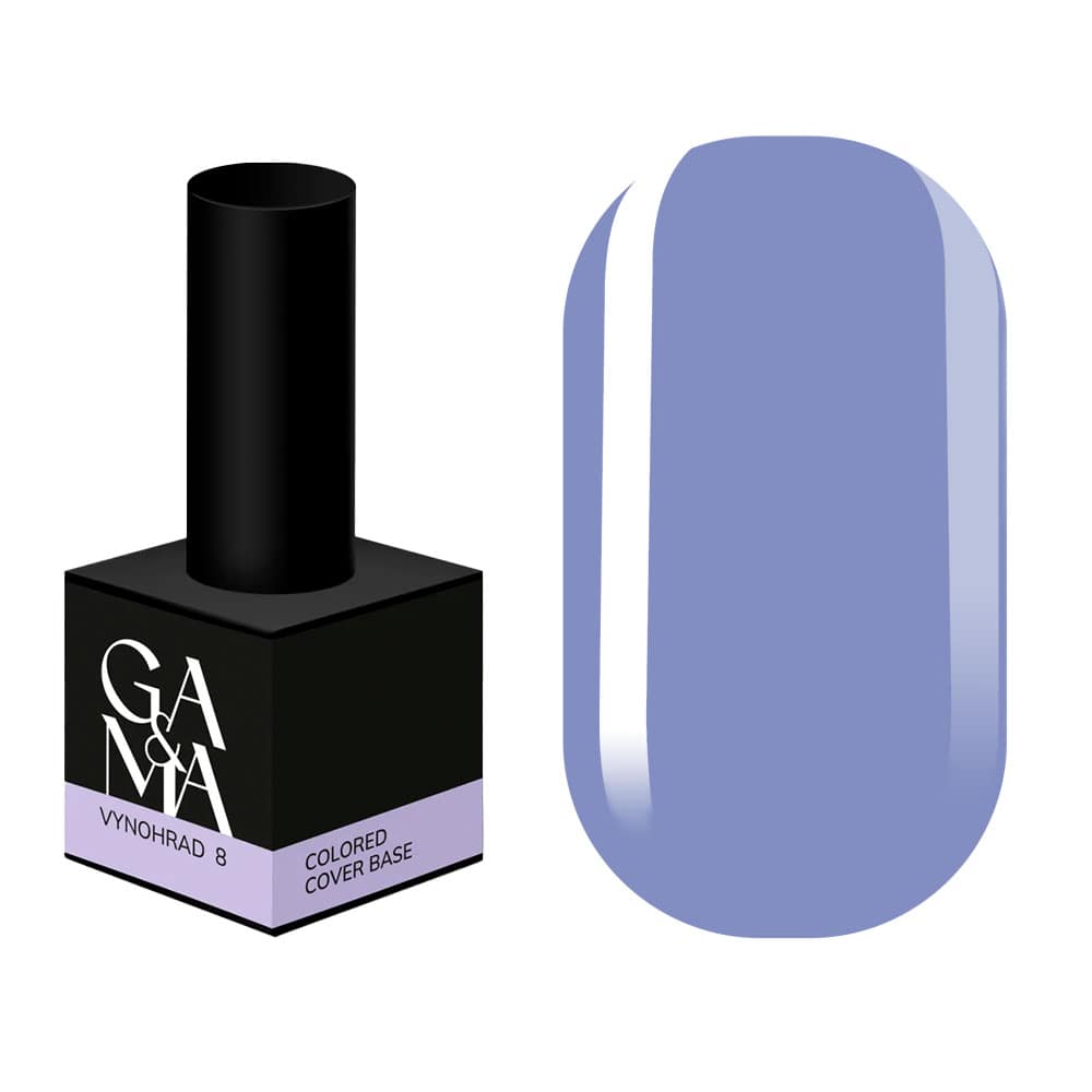 База цветная Ga&Ma Colored base №8 виноград, 15 мл