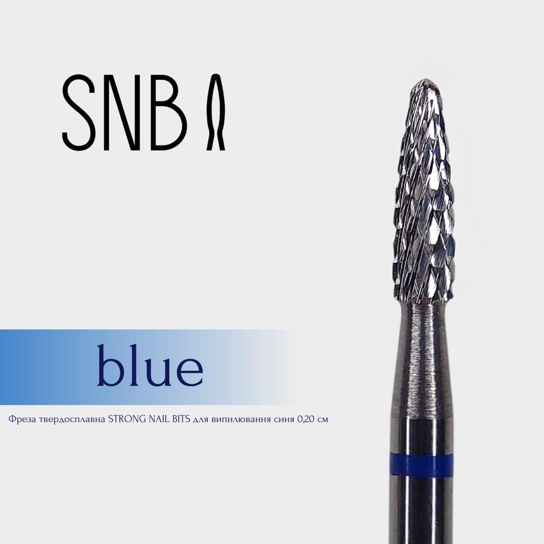 Фреза твердосплавна STRONG NAIL BITS для випилювання синя 0,20 см