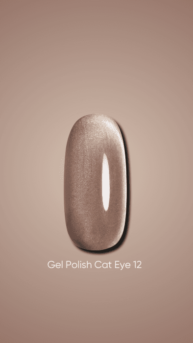 Гель-лак DARK Cat Eye №12, 6 мл