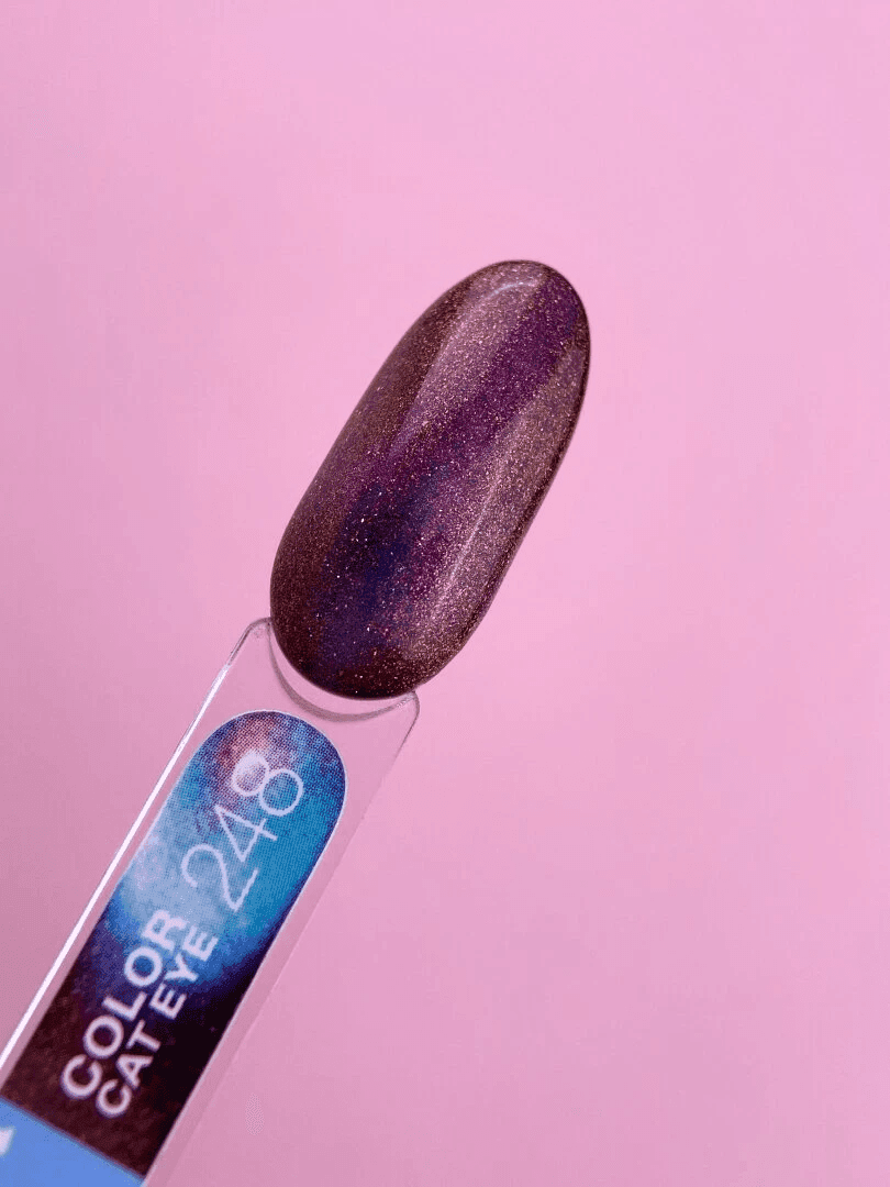 Гель-лак LUNA Color Cat Eye №248, 13ml — 3