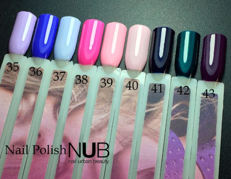 Лак для ногтей NUB Nail Polish №038, 14 мл — 4