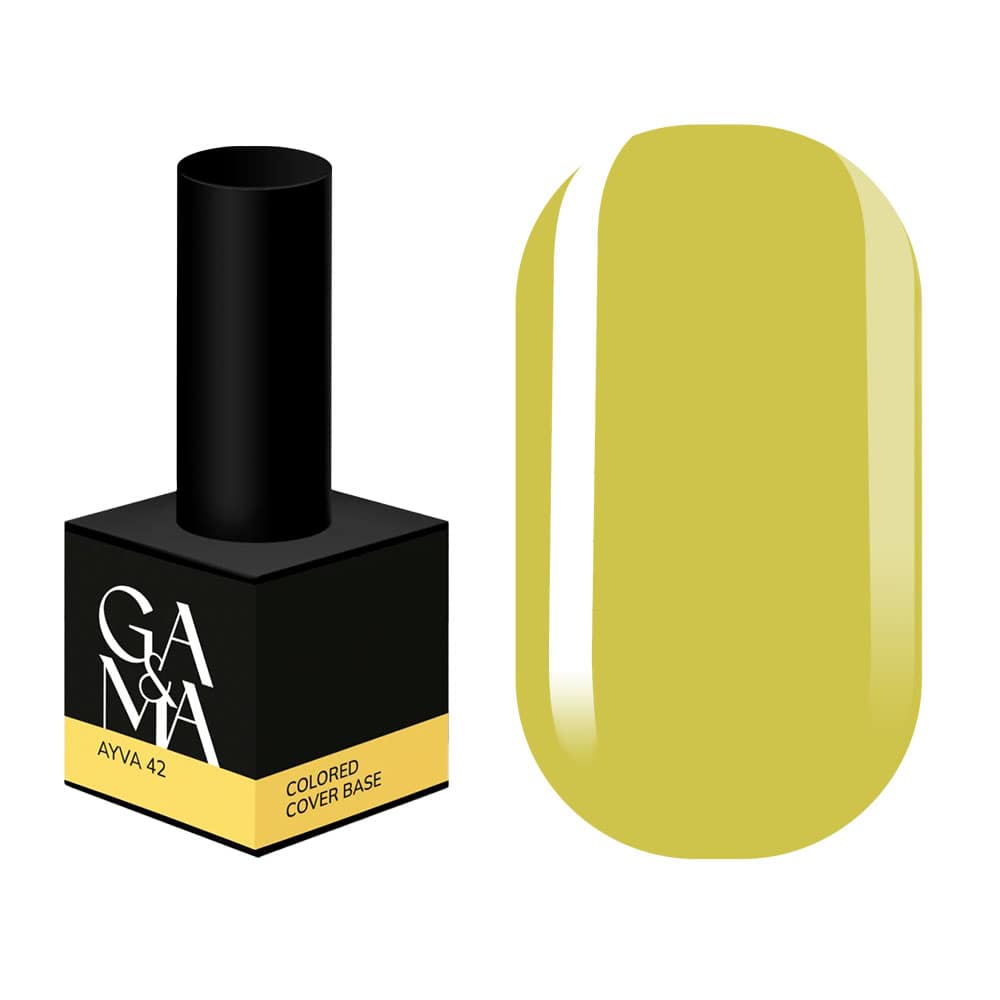 База кольорова Ga&Ma Colored base №42 Ayva, 15 мл