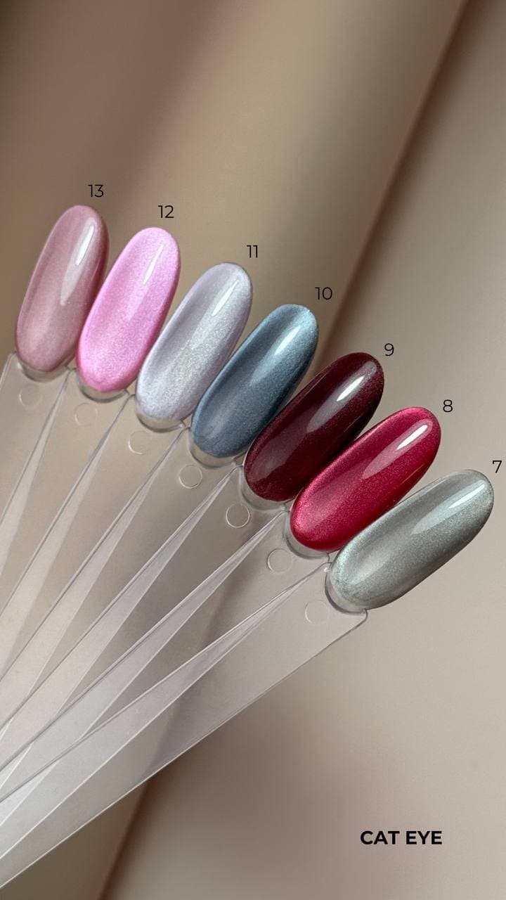 Гель-лак котячий глаз WEEX Cat №7, 11 мл — 3