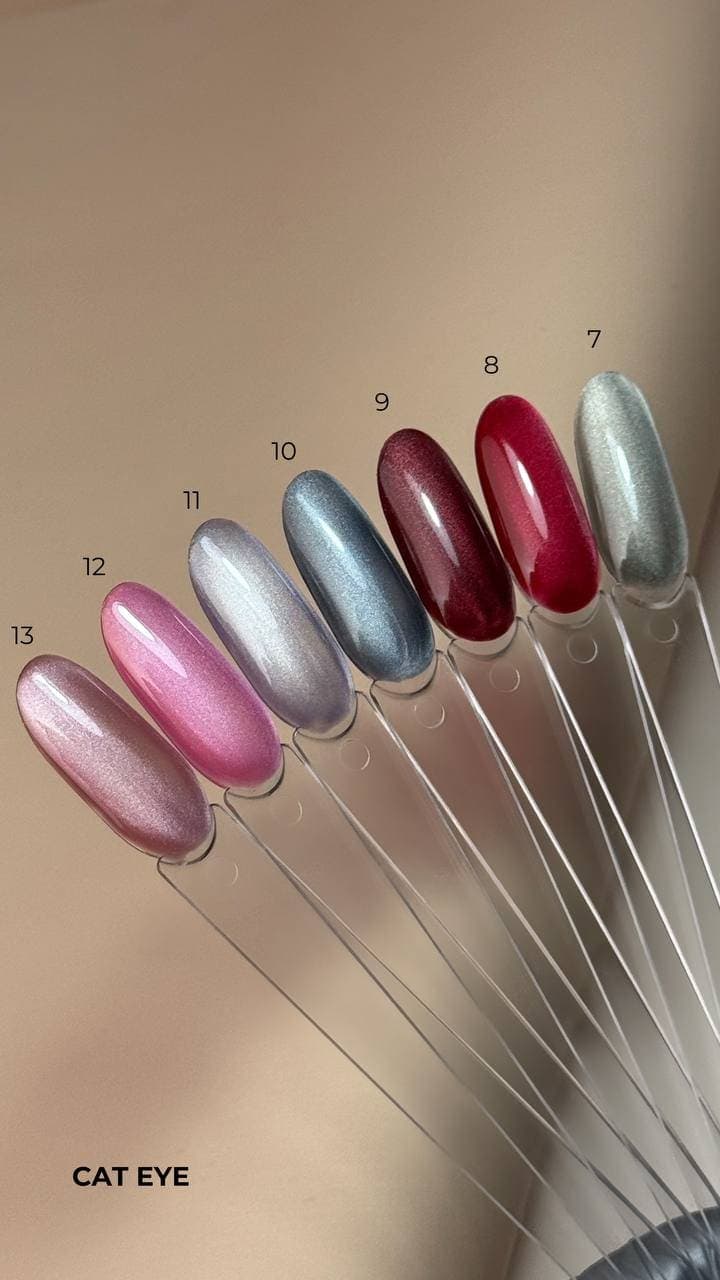 Гель-лак котячий глаз WEEX Cat №10, 11 мл — 2