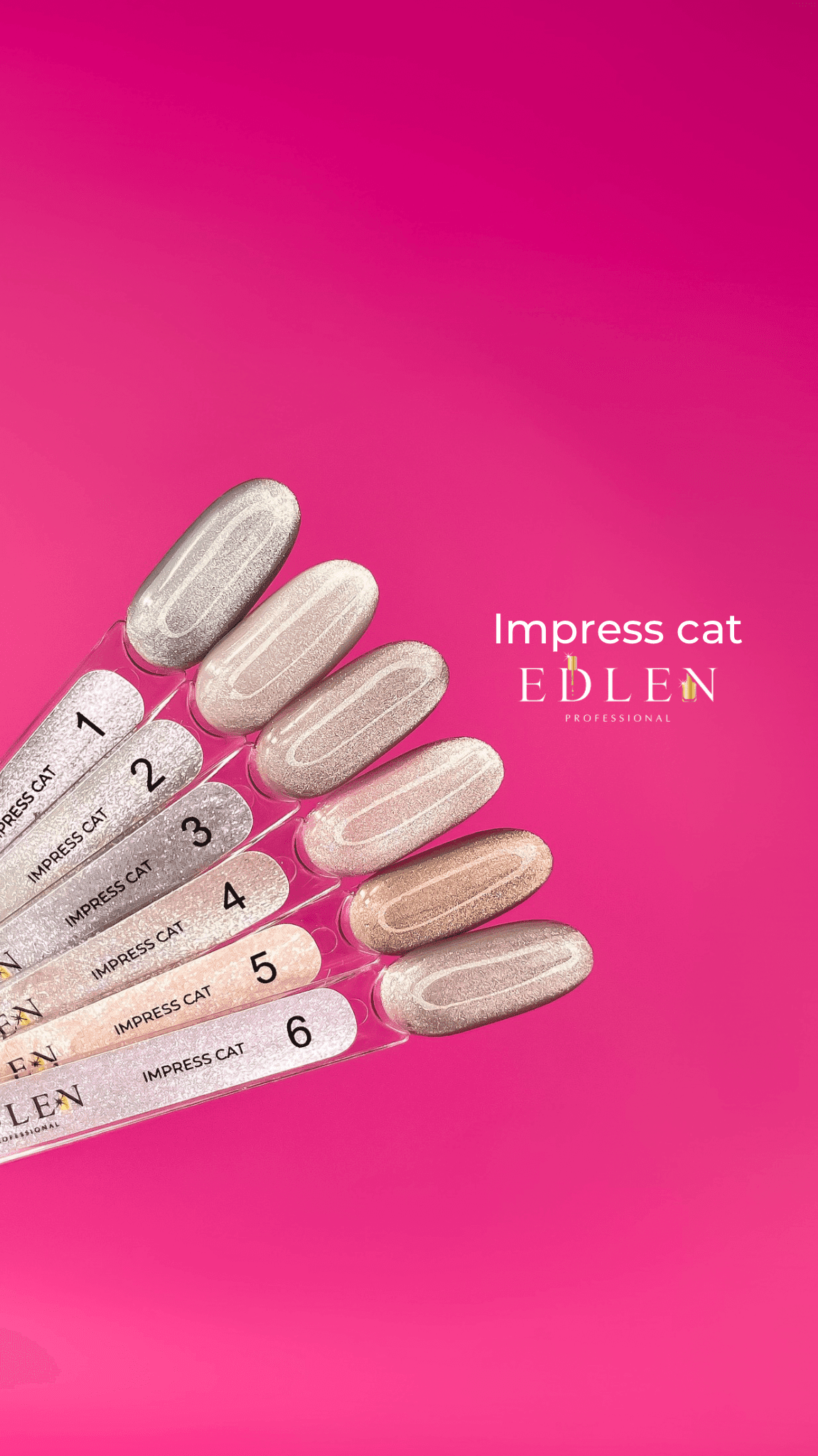 Edlen Impress cat eye №1, 9 мл — 3