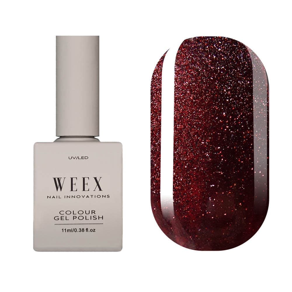 Гель-лак котячий глаз WEEX Glow Cat №14, 11 мл