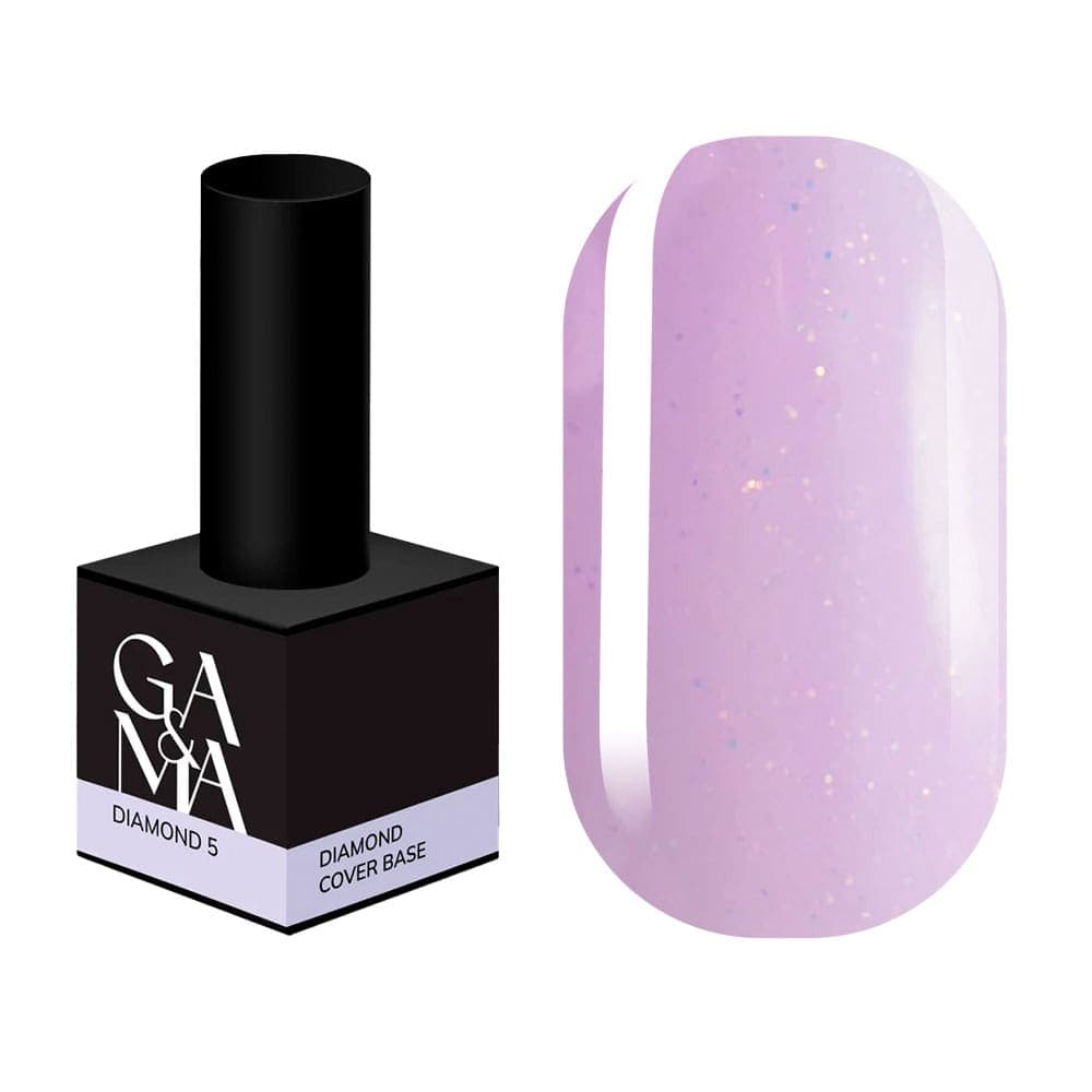 База Ga&Ma Diamond №5 с шиммером, 15 мл