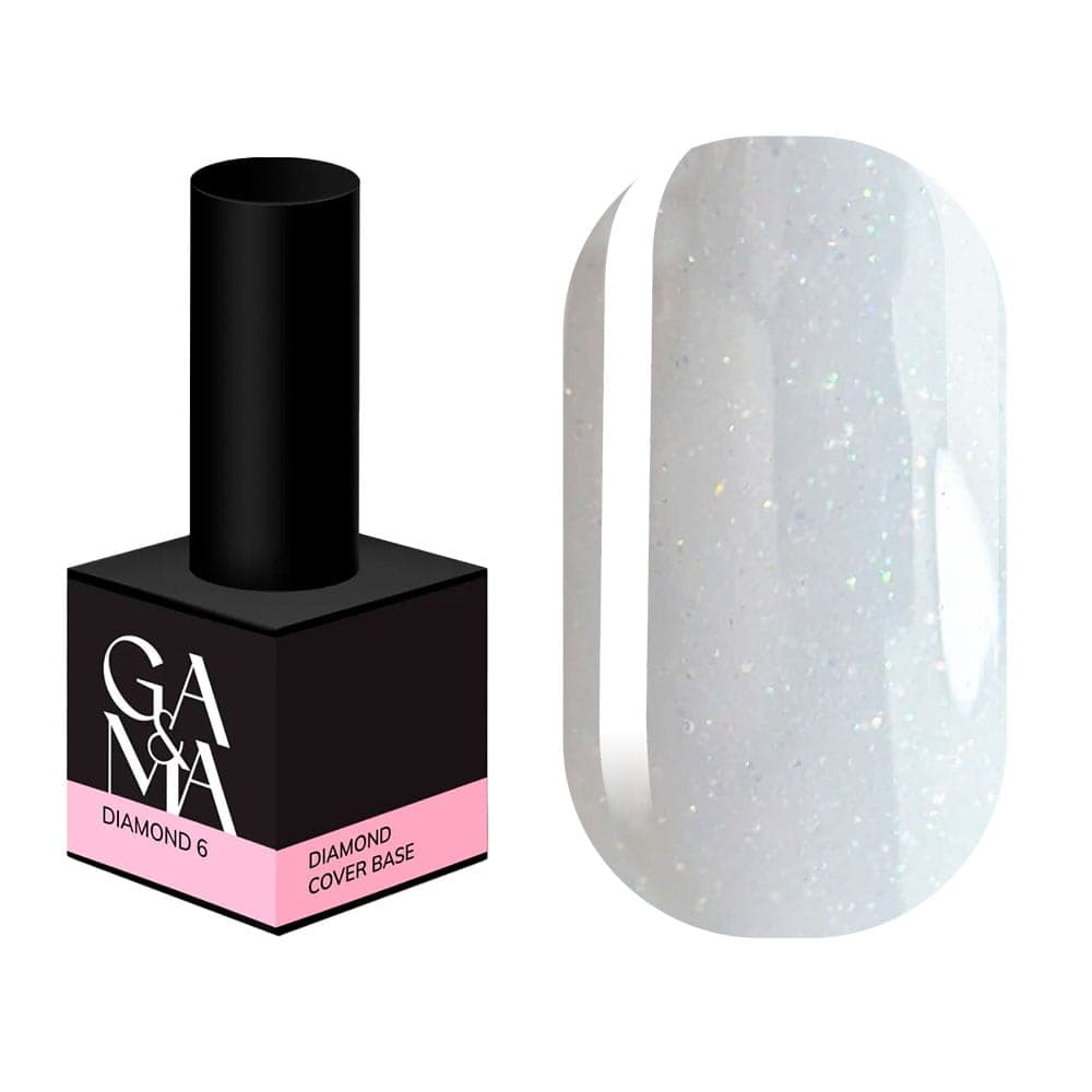 База Ga&Ma Diamond №6 з шимером, 15 мл