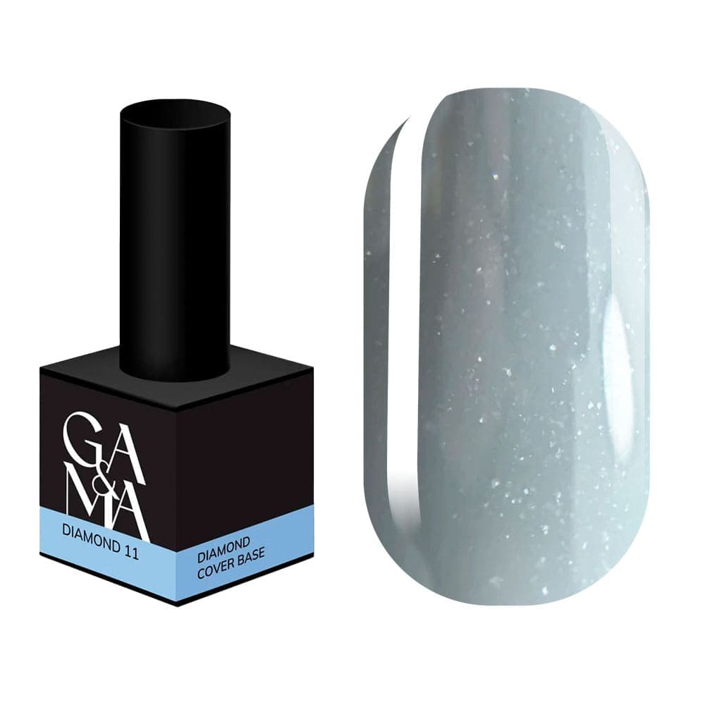 База Ga&Ma Diamond №11 с шиммером, 15 мл