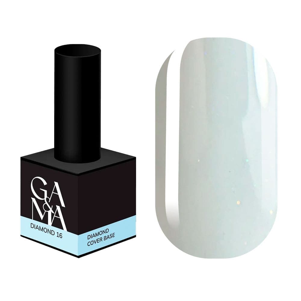 База Ga&Ma Diamond №16 з шиммером, 15 мл