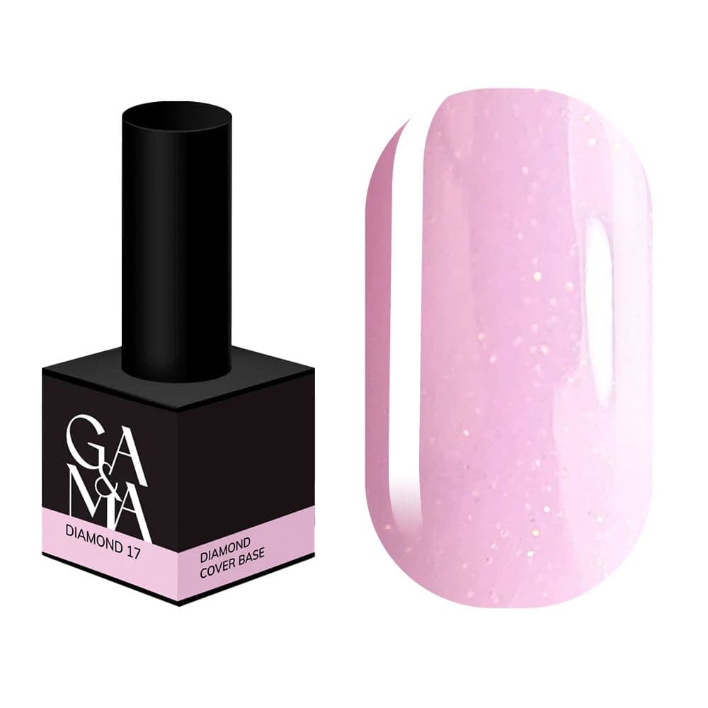 База Ga&Ma Diamond №17 з шиммером, 15 мл