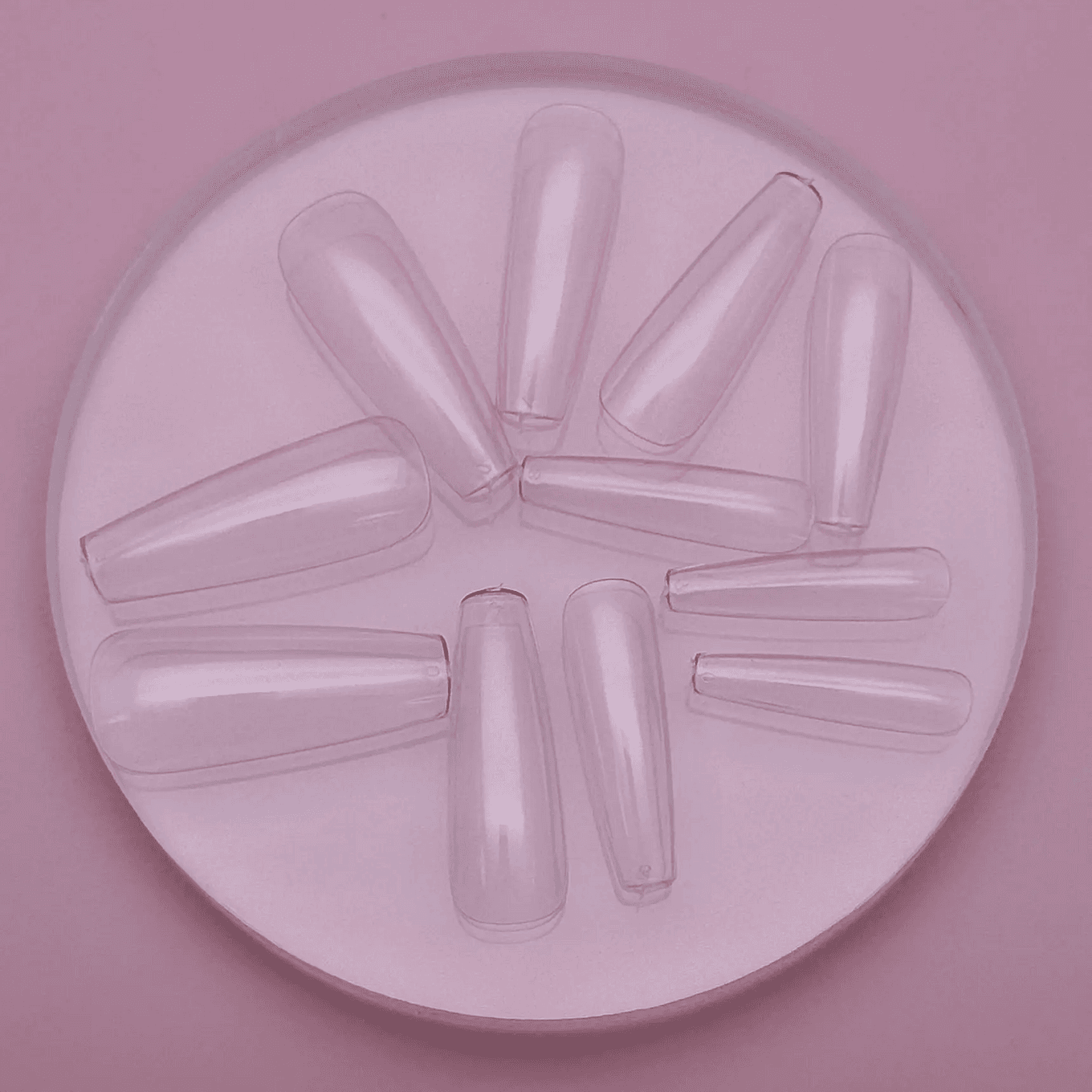 Гелевые типсы для наращивания Easy "Балерина" — 2