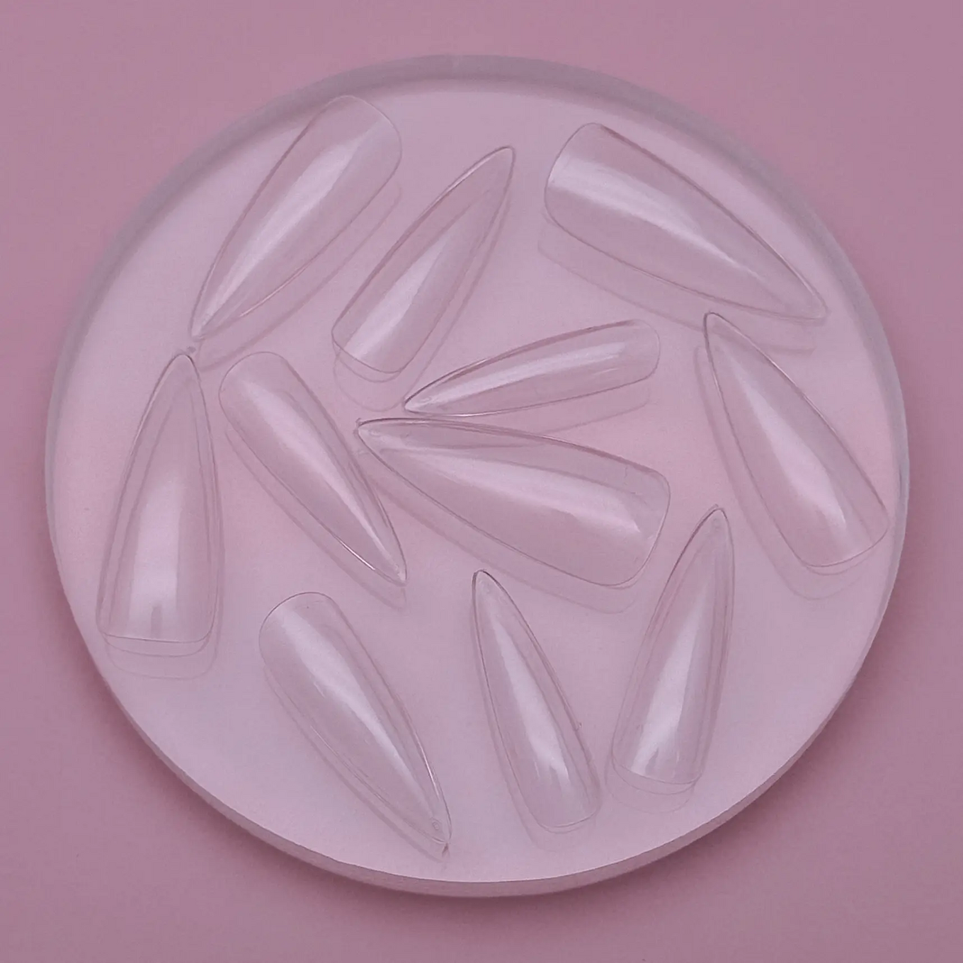 Гелевые типсы для наращивания Easy "Стилет" — 2