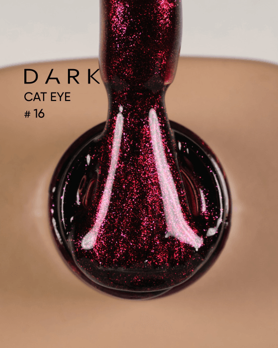 Гель-лак DARK Cat Eye №16, 6 мл — 2