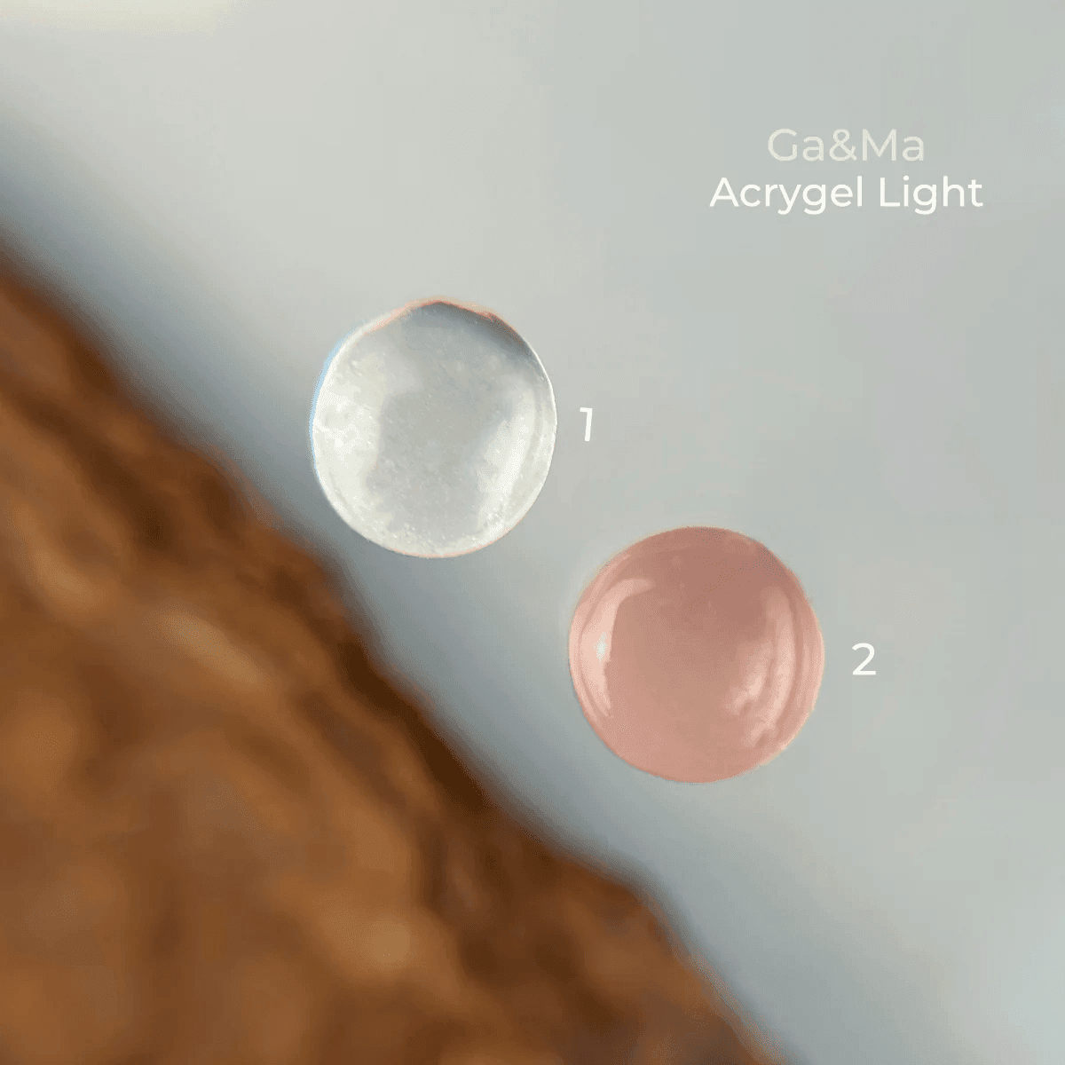 Акригель Ga&Ma Light №1 прозорий, 30 мл — 2