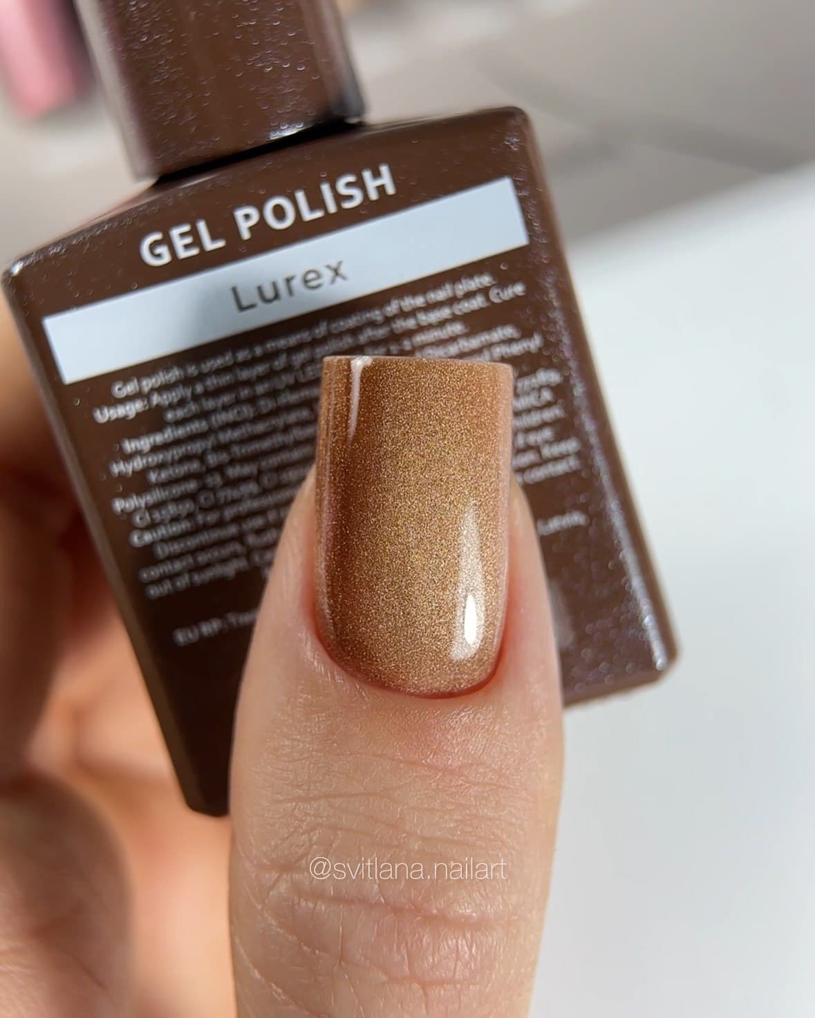 Гель-лак HEYLOVE gel polish, Lurex, 15 мл — 2