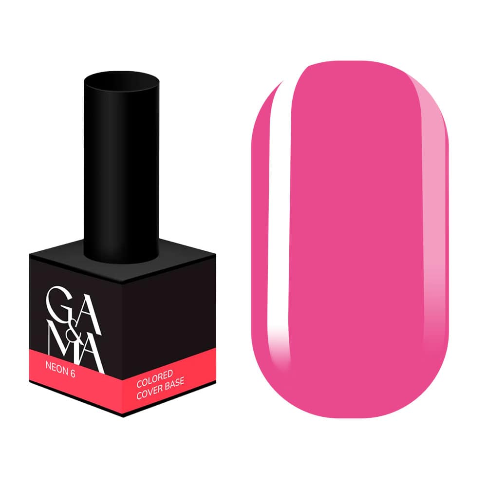 База цветная Ga&Ma Colored base Neon №6, 15 мл
