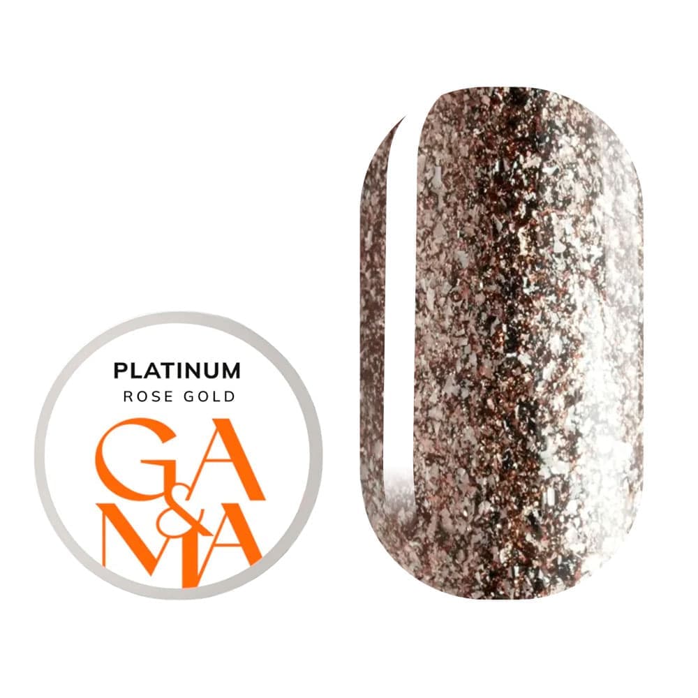 Жидкая фольга Ga&Ma Platinum Rose Gold, 5 г