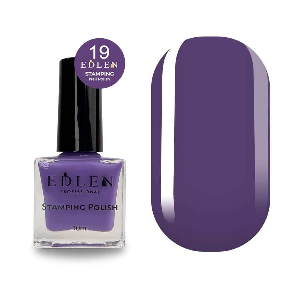 Лак для стемпинга Edlen №19