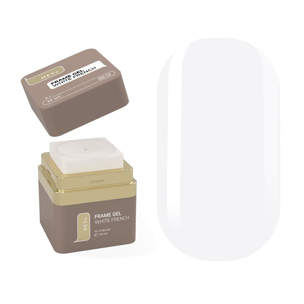 HEYLOVE Frame Gel "White French", белый, 30 мл